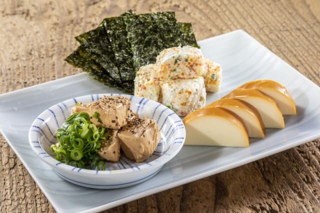 チーズ三種盛り合わせ